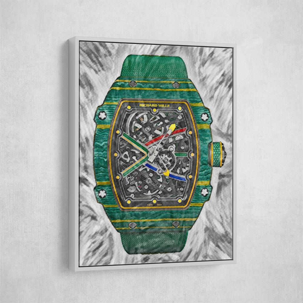 RM 67-02 Abstract Funk Wall Art